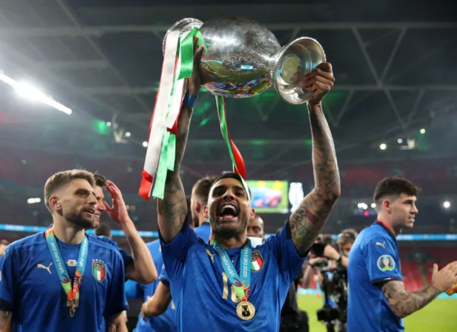 Emerson cũng giúp Italia vô địch Euro 2021.