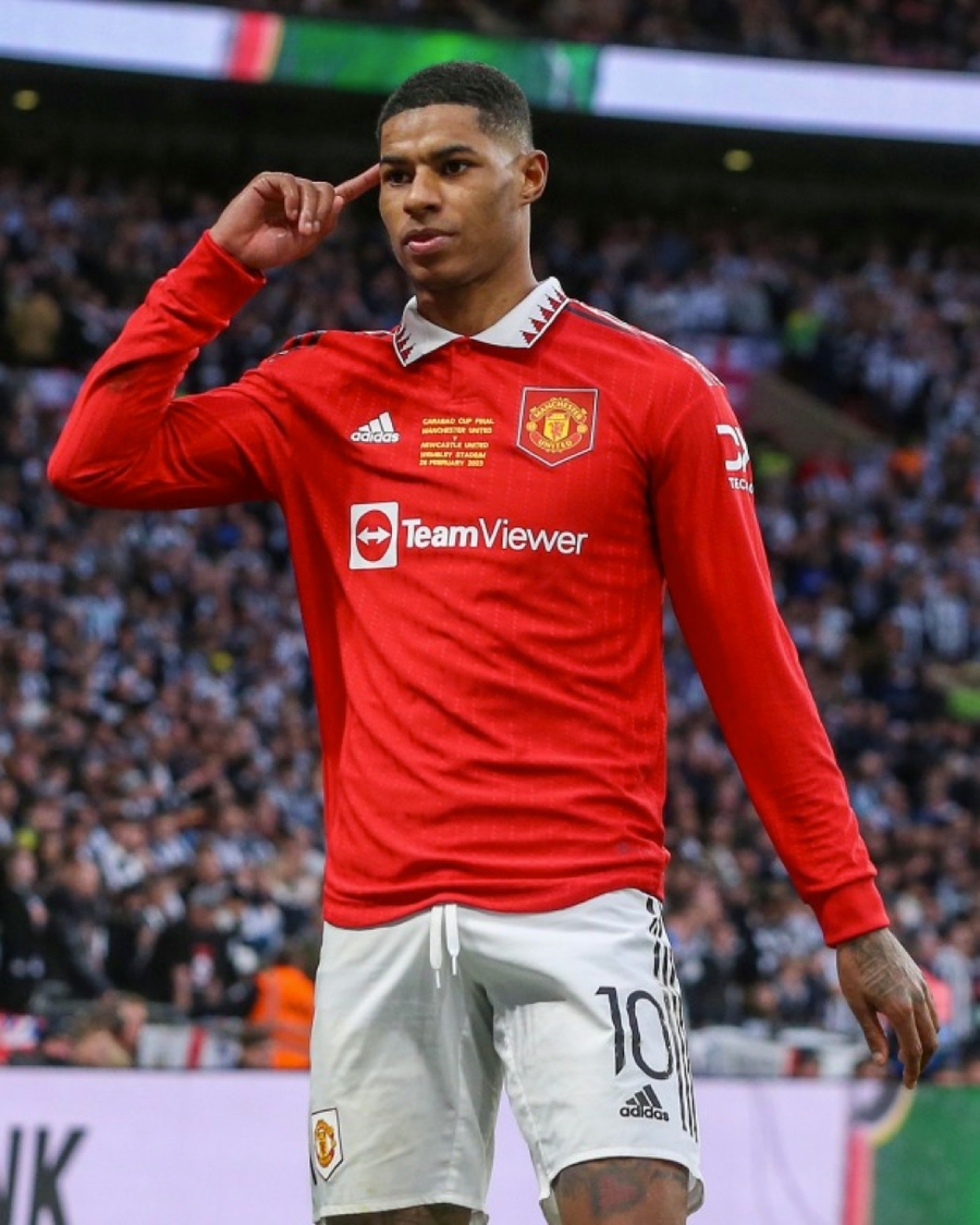 Tiền đạo người Anh đã có mùa giải bùng nổ trong màu áo Man Utd. Tiền đạo người Anh đã có mùa giải bùng nổ trong màu áo Man Utd.