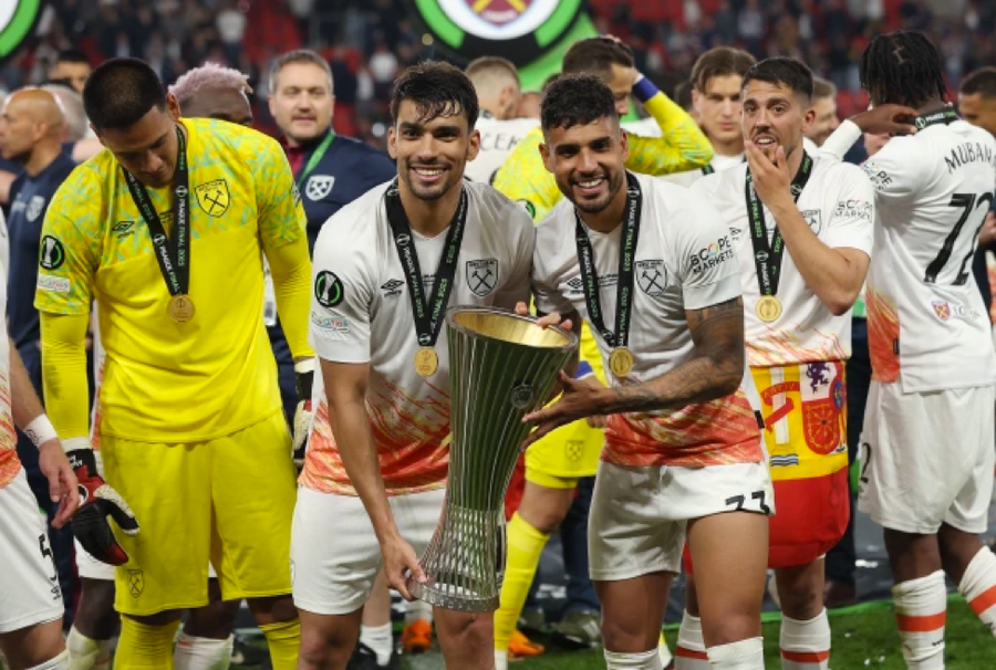 Emerson vừa giúp West Ham vô địch Europa League mùa 2022-2023.