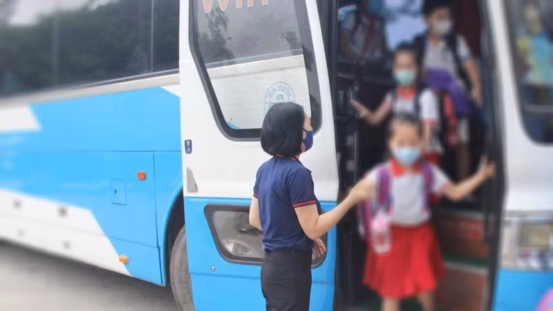 Học sinh Trường Tiểu học Đoàn Thị Điểm. Ảnh: Website nhà trường