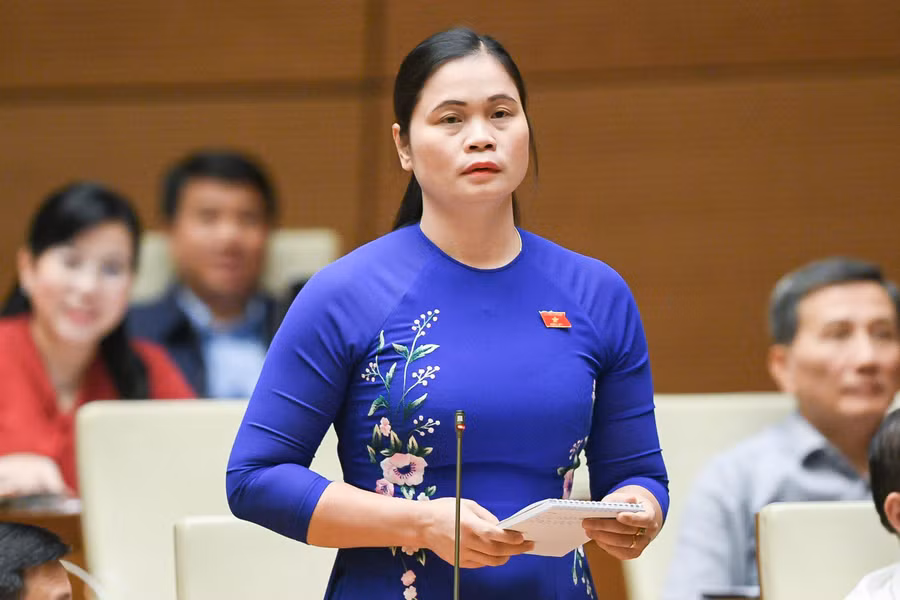 Đại biểu Ma Thị Thúy (Tuyên Quang).