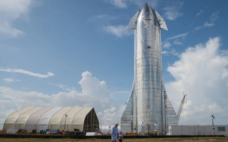 Nguyên mẫu tàu Starship SN20 của hãng SpaceX.