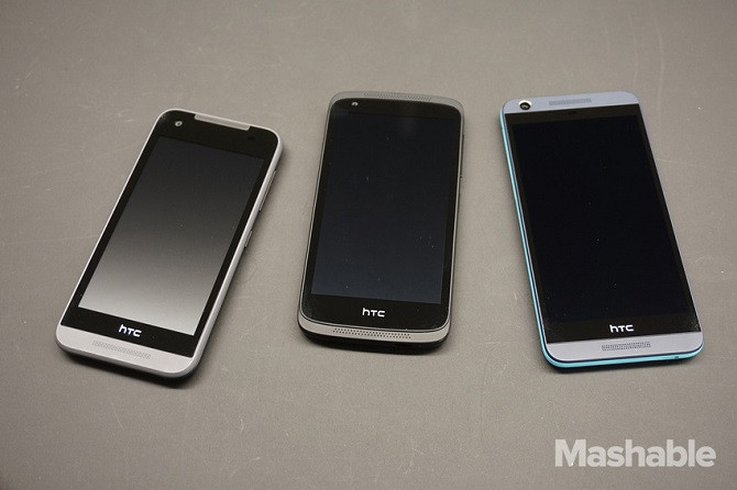 HTC giới thiệu loạt smartphone tầm trung Desire mới