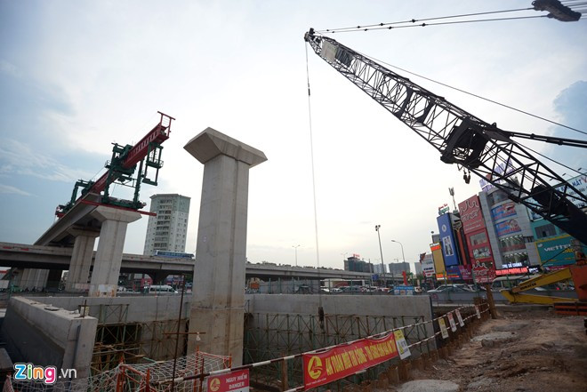 Giao lộ 4 tầng đầu tiên ở Việt Nam đang hình thành