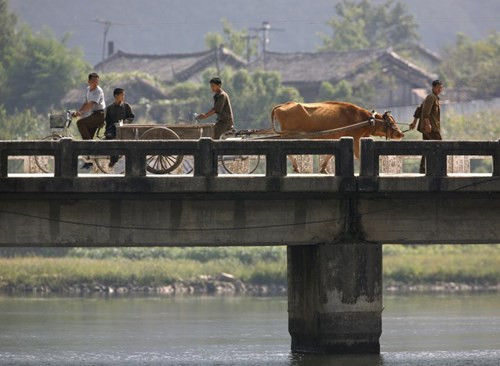 Hình ảnh người dân Triều Tiên giản dị đi xe đạp ảnh 11 Hình ảnh người dân Triều Tiên giản dị đi xe đạp - ảnh 11