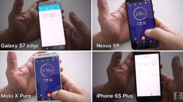 Galaxy S7 Edge đọ tốc độ cùng iPhone 6s Plus: Máy nào nhanh hơn?