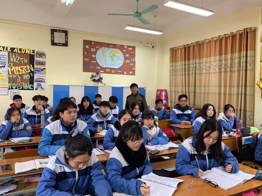 Trường THPT chuyên Lào Cai tuyển sinh thí sinh trên toàn tỉnh. Ảnh: Đức Trí