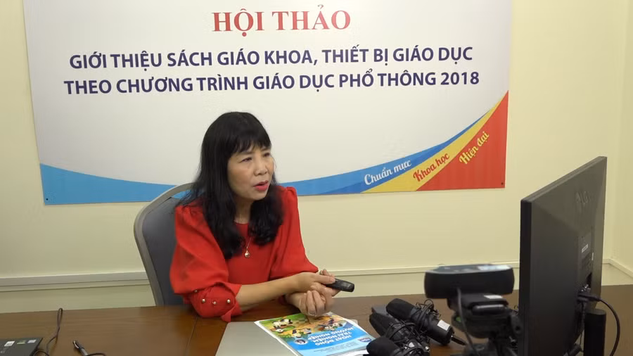 NXBGDVN đã giới thiệu SGK mới tới 58 tỉnh thành, trong đó phần lớn theo hình thức trực tuyến.