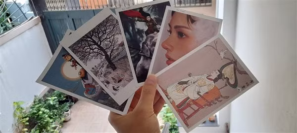 Những tấm postcard lịch sử ủng hộ chống dịch Covid-19.