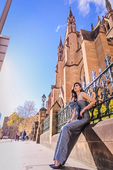 Huynh Tien xinh dep, quyen ru hut hon o troi Tay - Anh 1