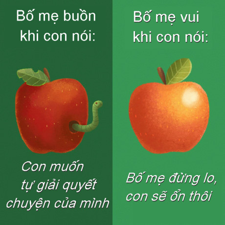 9 câu nói của con khiến bố mẹ vui và buồn - Ảnh 1 9 cau noi cua con khien bo me vui va buon - Anh 1