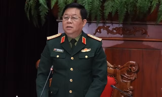 Thượng tướng Nguyễn Trọng Nghĩa chủ trì hội nghị