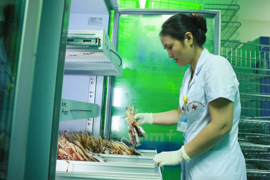 Khám phá đường đi của một đơn vị máu tại viện Huyết học ảnh 12 Khám phá đường đi của một đơn vị máu tại viện Huyết học ảnh 12