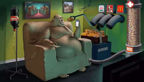 Bộ hình đáng suy ngẫm về con người thời hiện đại