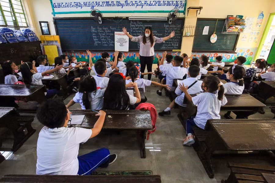 Học sinh Philippines tựu trường từ ngày 22/8.