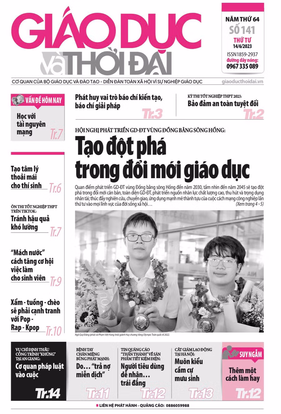 Tin tức báo in 14/6: Cảnh báo mặt trái ôn thi trên TikTok