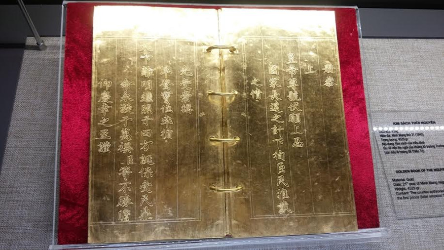 Sững sờ trước bảo vật kim ấn, sách vàng triều Nguyễn ảnh 6