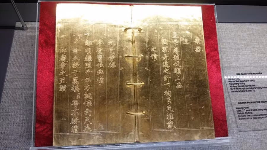 Sững sờ trước bảo vật kim ấn, sách vàng triều Nguyễn ảnh 6