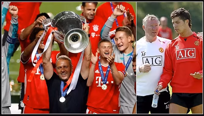 Bayern Munich sắp "qua mặt" Man Utd ở Champions League.