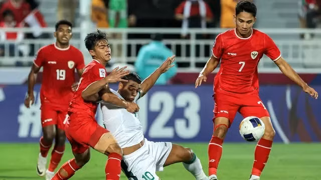 Cầu thủ Indonesia đã chiến đấu với tinh thần rất cao tại giải U23 châu Á được tổ chức tại Qatar.