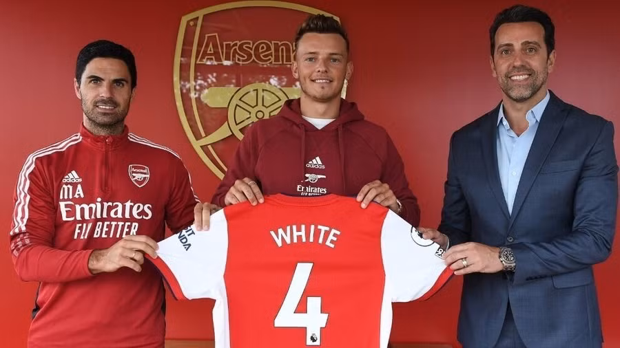 5. Ben White: Từ Brighton sang Arsenal (58 triệu euro).