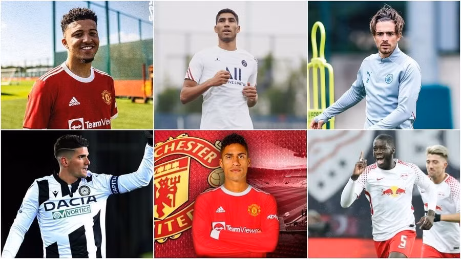 Top 15 bản hợp đồng đắt giá nhất hè 2021. (Ảnh Marca)