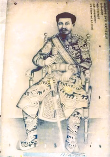 Nguyễn Huỳnh Đức, hổ tướng của vua Gia Long. Hình minh họa.