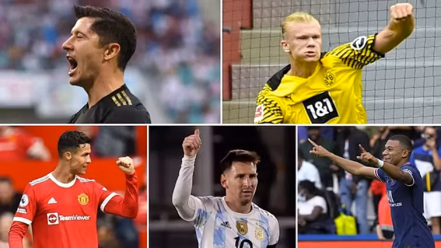 5 cầu thủ đang dẫn đầu danh sách những "cỗ máy săn bàn" thiện xạ nhất năm 2021.