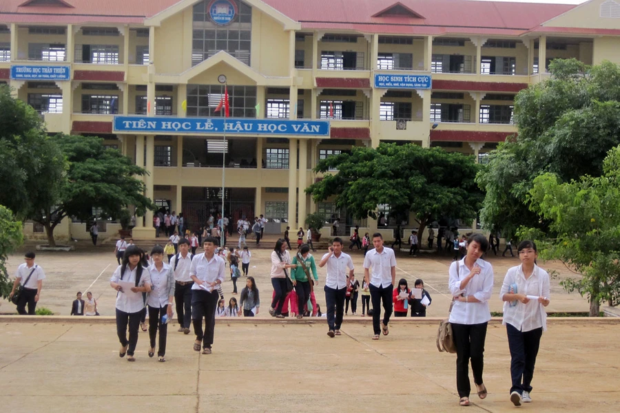 Năm học 2019-2020, 100% trường học xây dựng và thực hiện quy tắc ứng xử văn hóa.