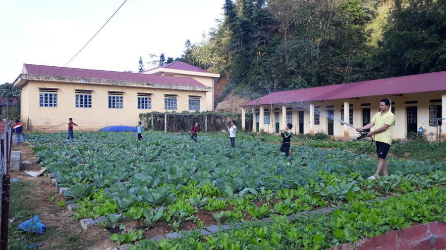 Nhiều trường học tại Lào Cai có cơ sở vật chất tốt để đáp ứng việc dạy và học (ảnh minh họa)