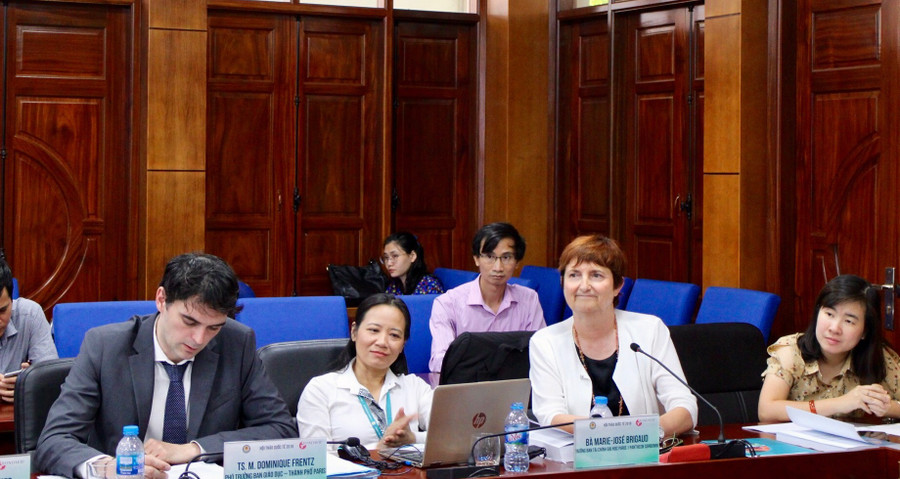 Các chuyên gia Pháp đã cung cấp nhiều kinh nghiệm về chi ngân sách nhà nước. Ảnh: An Nhiên