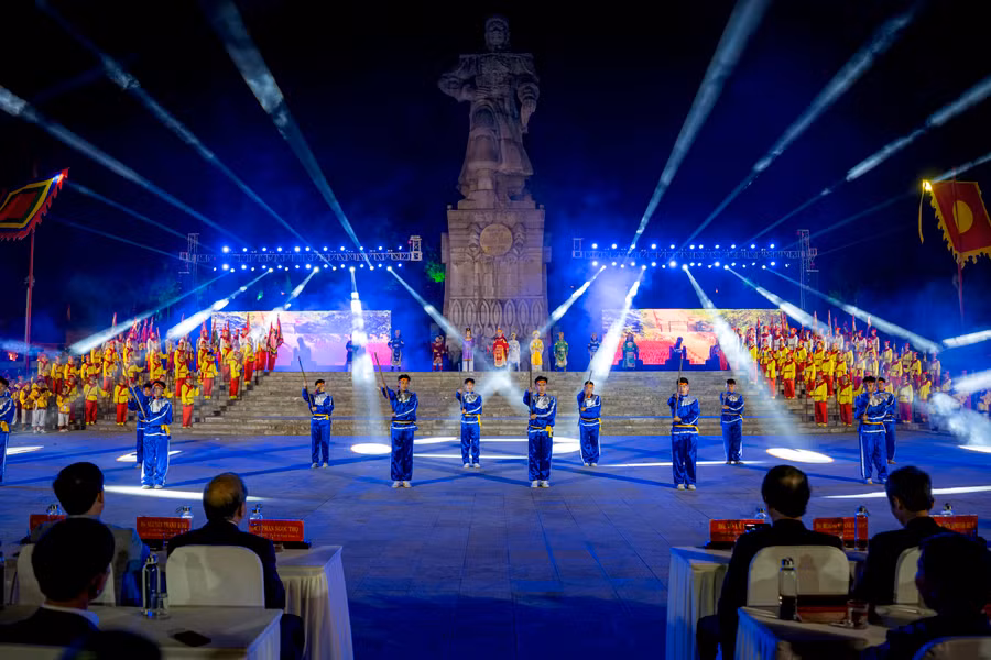 Tiết mục đặc sắc tại chương trình.