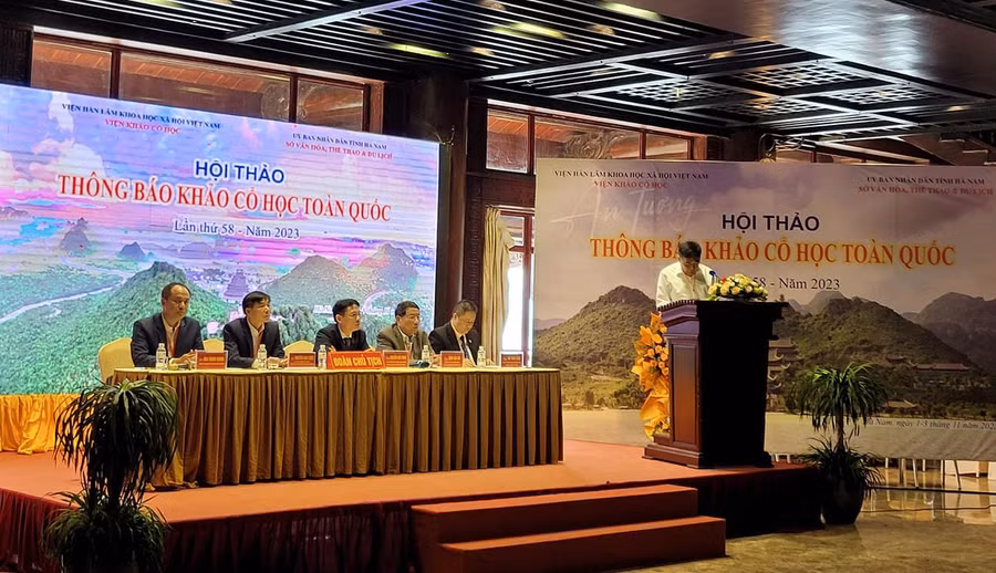 Hội thảo khoa học 'Thông báo Khảo cổ học toàn quốc lần thứ 58 - năm 2023' cho biết nhiều kết quả khảo cổ nổi bật.