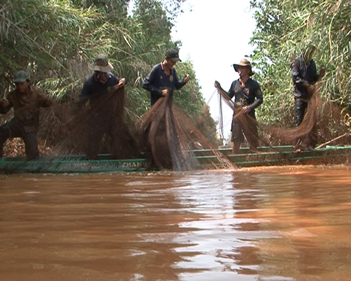 Một buổi chụp đìa khu vực Vườn quốc gia U Minh Hạ.