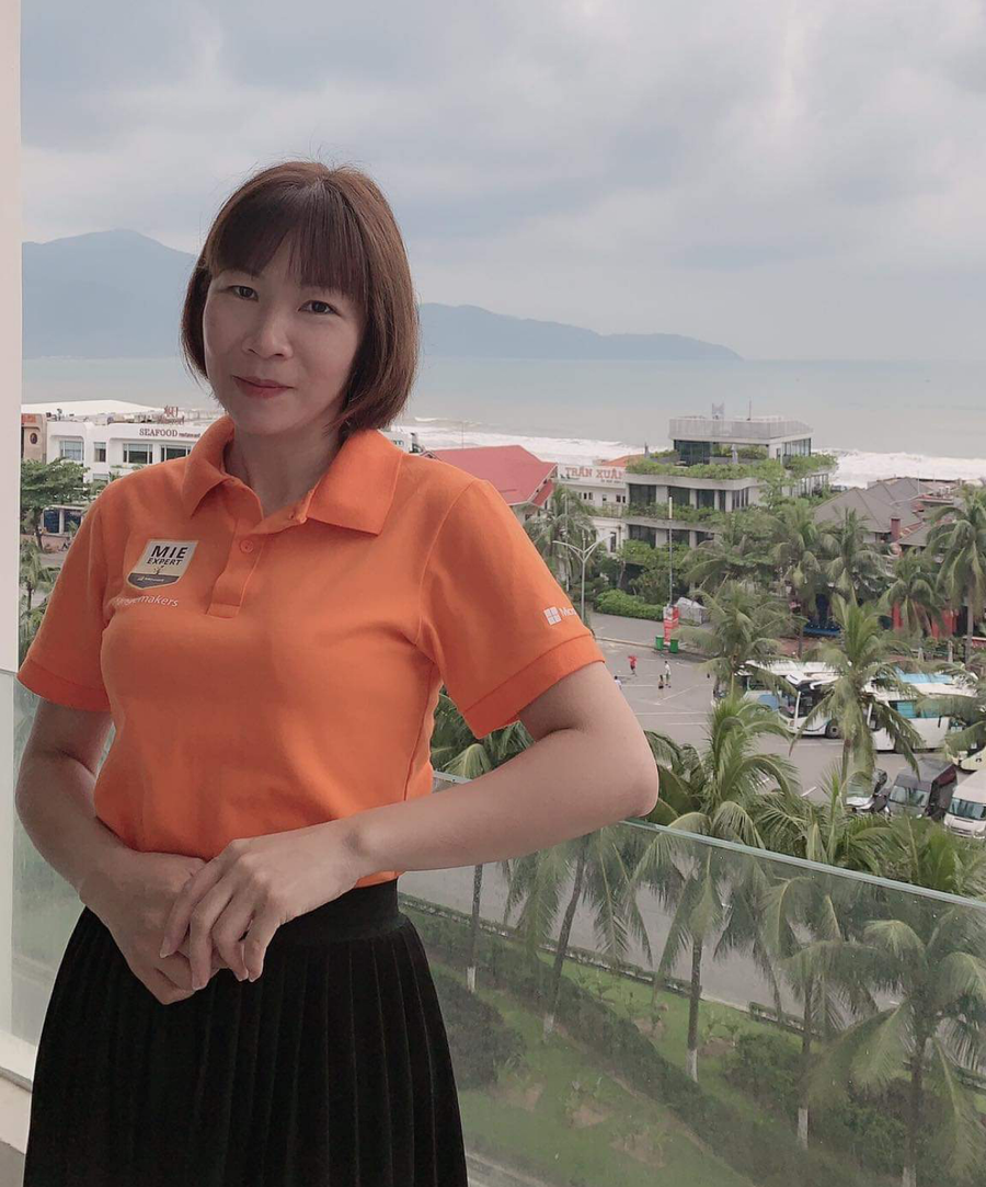 Cô giáo Lê Thị Ngọc Chung có gần 20 năm gắn bó với giáo dục Lào Cai