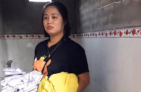 Bị can Phạm Thị Lan Anh. Ảnh: Người Đưa Tin.