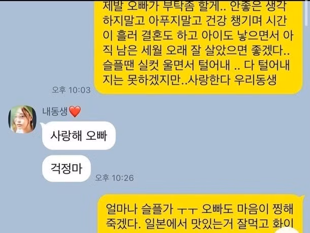 Tiết lộ đoạn hội thoại cuối cùng giữa anh trai với Goo Hara