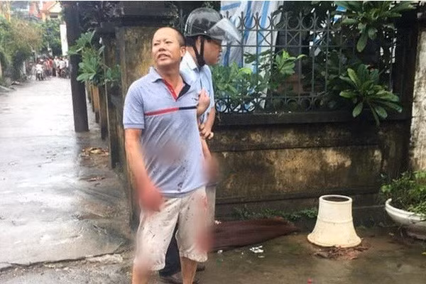 Kẻ cuồng sát cả nhà em trai ở Đan Phượng.