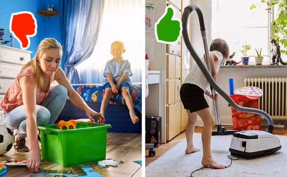 dạy con, chăm sóc con, làm hư con