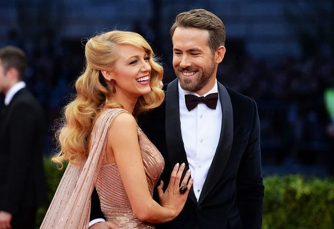 Cặp đôi Blake Lively - Ryan Reynolds.