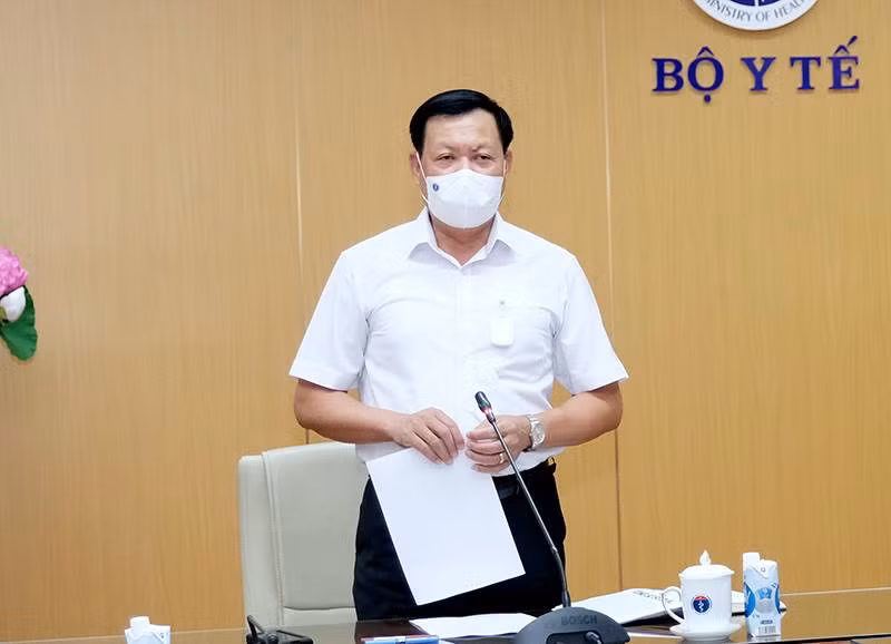 Thứ trưởng Bộ Y tế Đỗ Xuân Tuyên. Ảnh: Trần Minh.