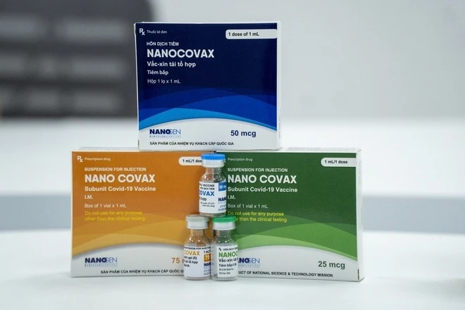 Vắc xin Nano Covax. Ảnh: Zing.
