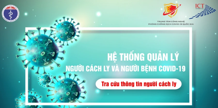 Hệ thống tra cứu thông tin người bệnh Covid-19.