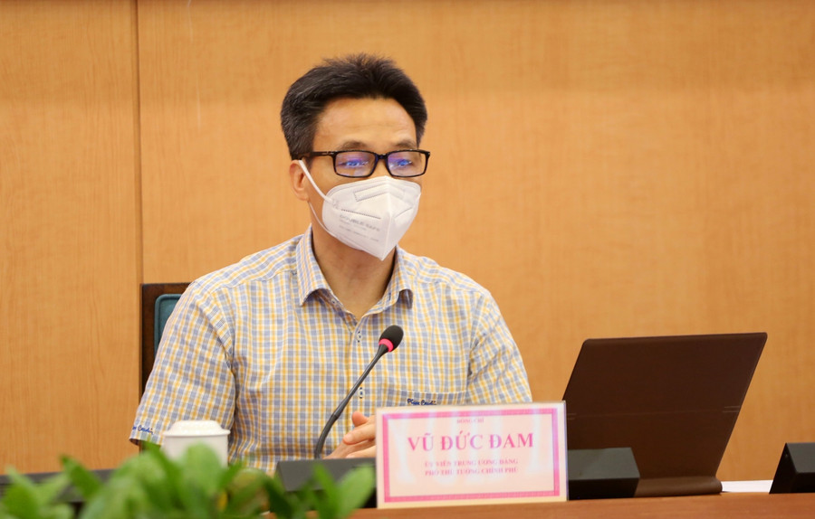 Phó Thủ tướng Vũ Đức Đam. Ảnh: VGP/Đình Nam.

