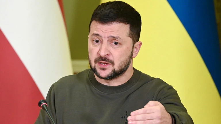 Tổng thống Ukraine Vladimir Zelensky