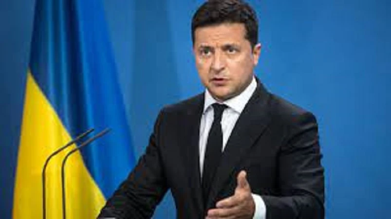 Tổng thống Ukraine Vladimir Zelensky