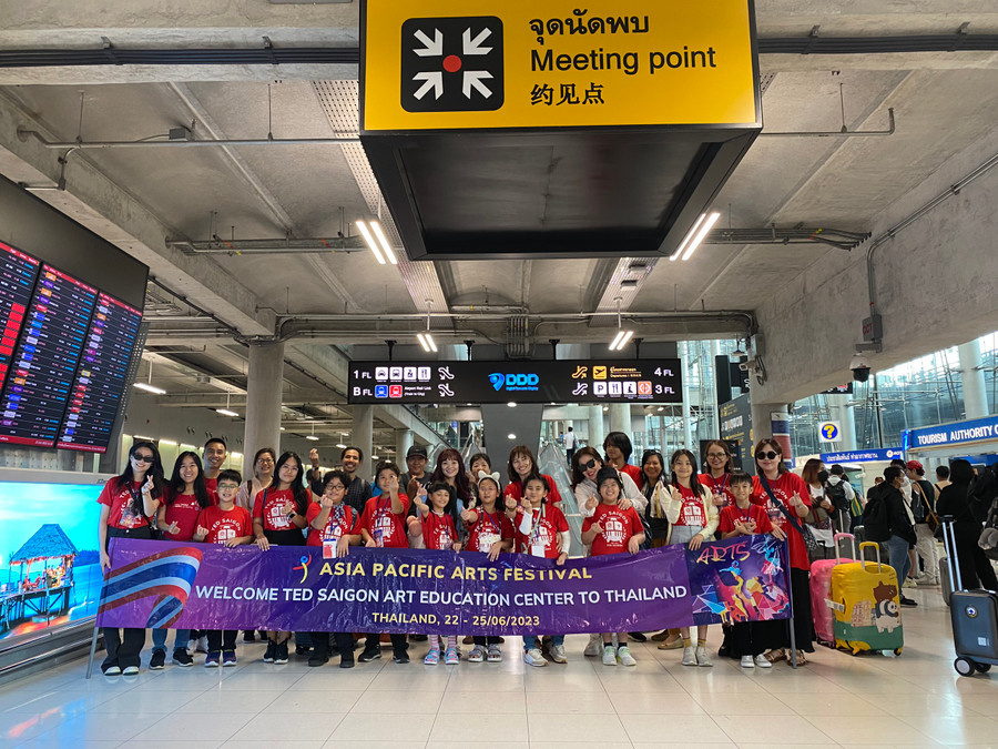 Phạm Minh Ngọc và các bạn tại APAF 2023. Ảnh: NVCC Phạm Minh Ngọc và các bạn tại APAF 2023. Ảnh: NVCC