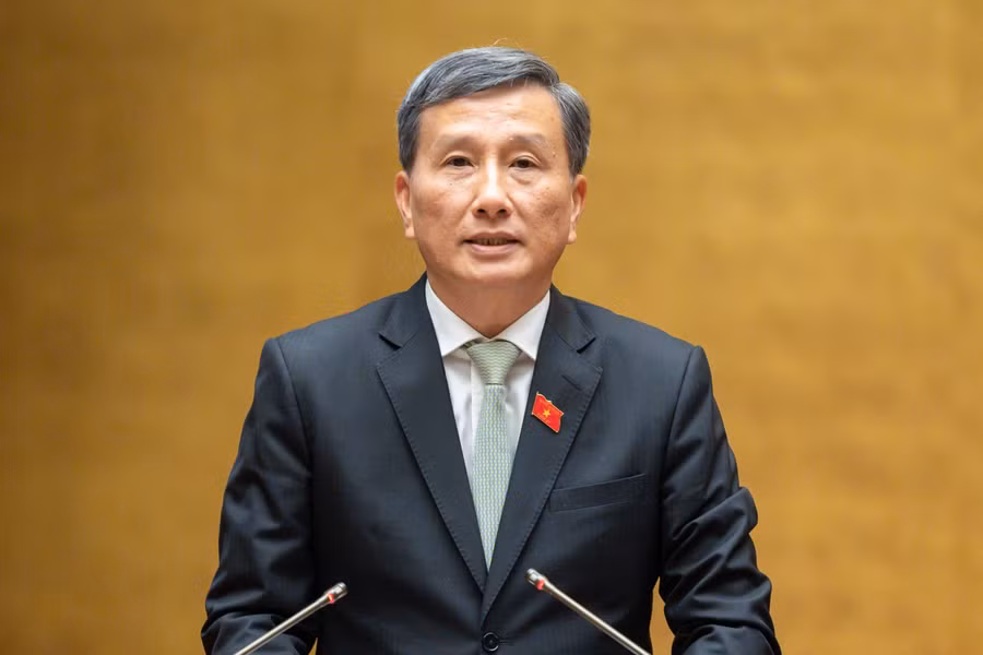 Chủ nhiệm Ủy ban Khoa học, Công nghệ và Môi trường Lê Quang Huy.