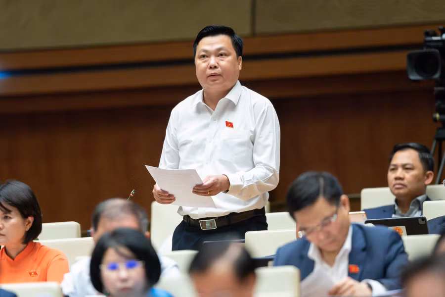 Đại biểu Phạm Hùng Thắng - Đoàn ĐBQH tỉnh Hà Nam.