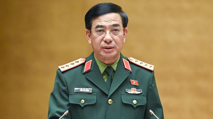 Đại tướng Phan Văn Giang – Bộ trưởng Bộ Quốc phòng. Đại tướng Phan Văn Giang – Bộ trưởng Bộ Quốc phòng.